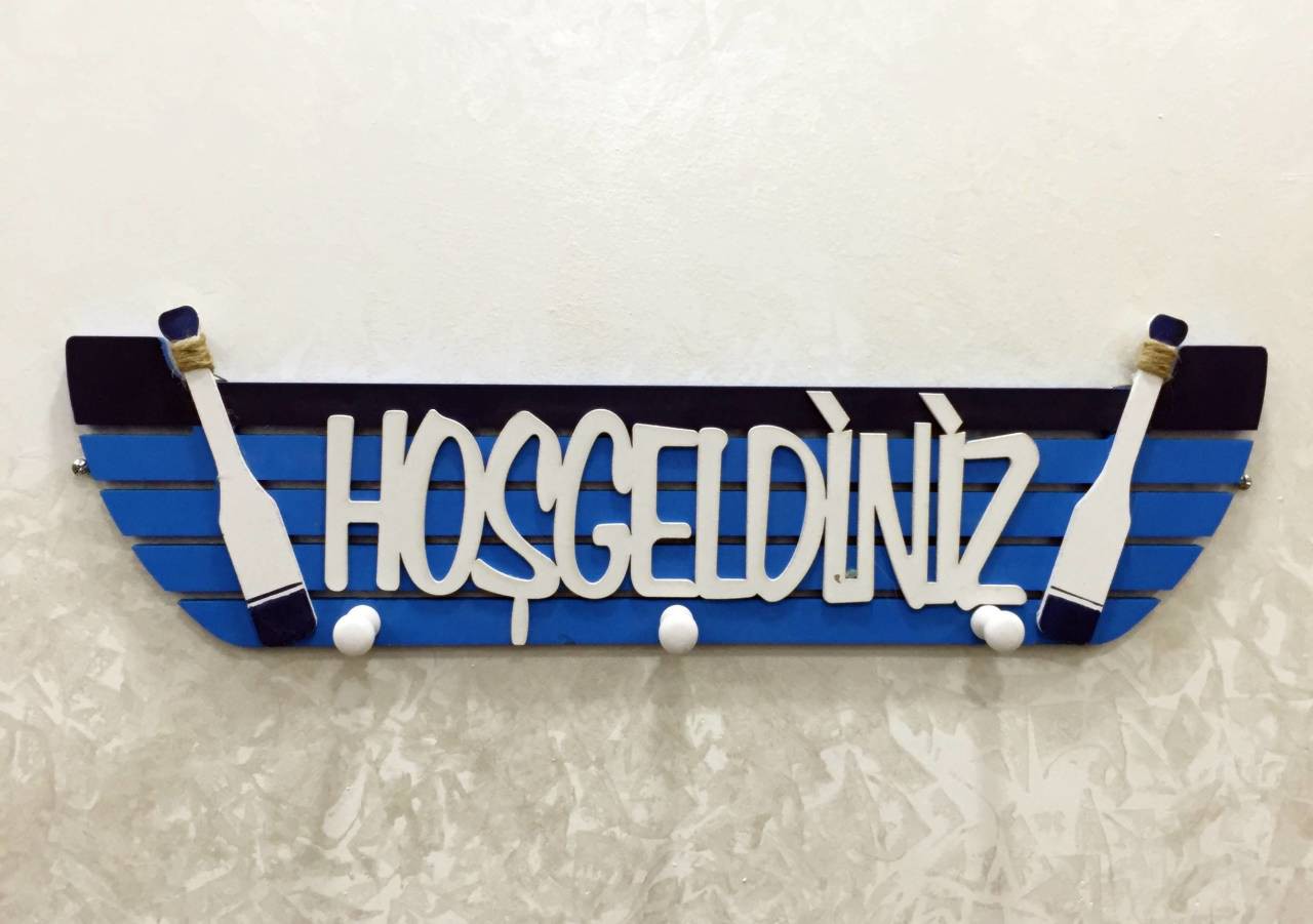 Alaçatı Hoşgeldin Askılığı